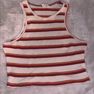 Stripped crop top